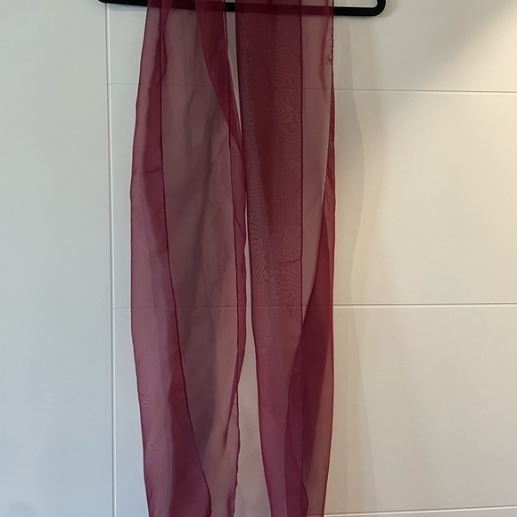 Wine Red Beaded Maxi Dress - Picture 4 of 5